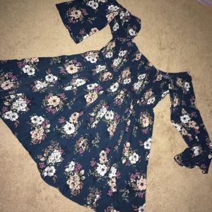Torrid off the shoulder dress